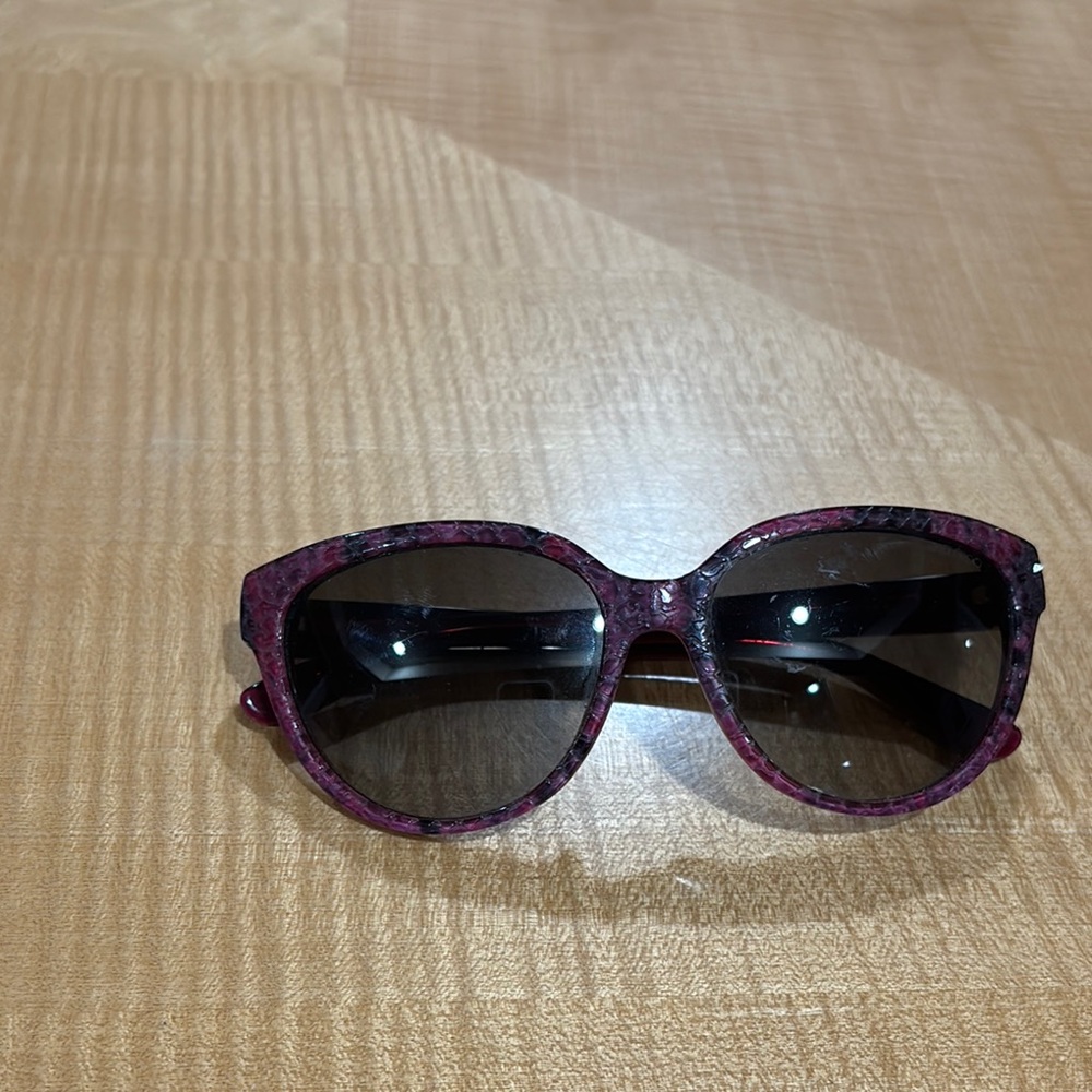 Jimmy Choo Pink Cat-Eye Sunglasses